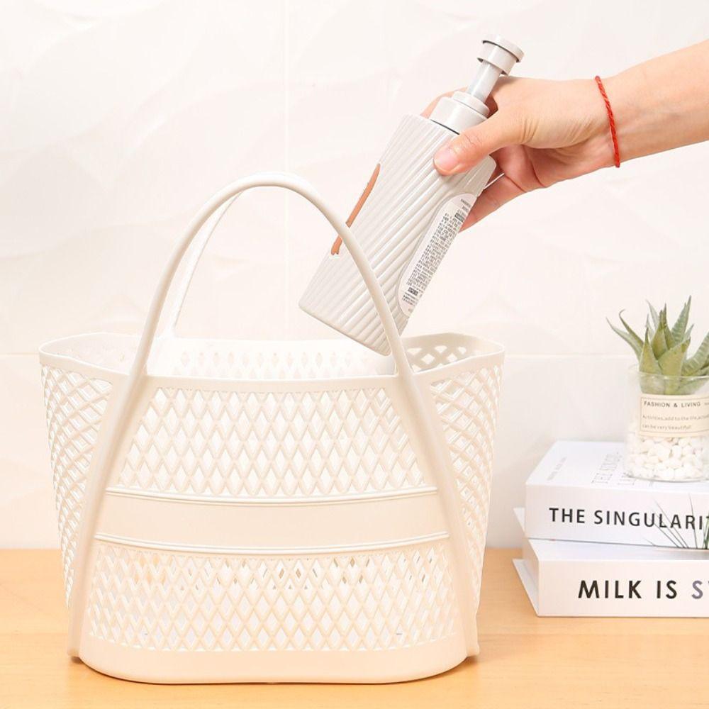 ПП Корзина для купания Большой вместимости Корзина для хранения плавательных принадлежностей Модная корзина для хранения в ванной Пляж