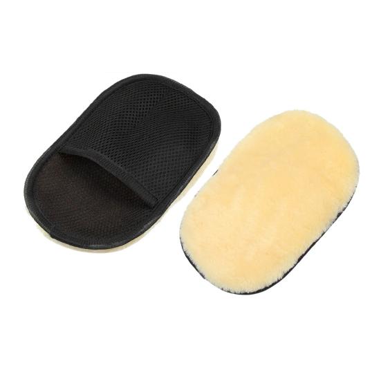 Перчатки для мытья автомобиля из искусственной шерсти, утолщенные плюшевые перчатки для чистки автомобиля, салфетка для чистки автомобиля с мягкой щетиной, многофункциональная автомобильная щетка для полировки