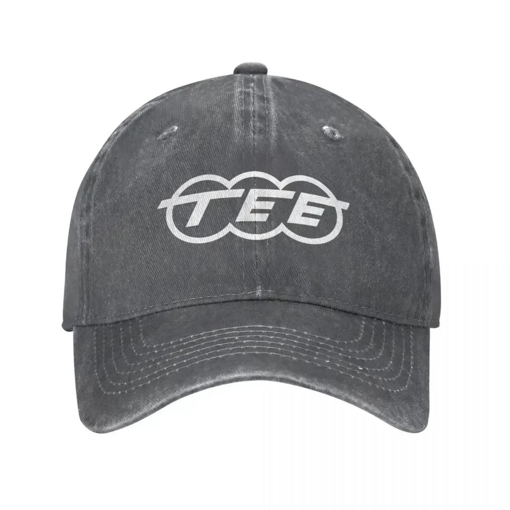Vintage Trans Europe Express Baseball Cap Unisex Women Distressed Denim Headwear Kraftwerk Band Outdoor Activities Hats Cap