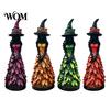 Seasonal Witch Figures for Thanksgiving Figurine Ornament, Handcrafted Resin Statue Halloween Tabletop Ornaments Decoration, Four Seasons Leafy