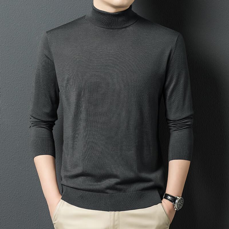 Yiliteng Men's Turtleneck Pullover Sweater YTMTS5355