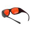 532NM Laser Safety Goggles with Red Lens Protecting Your Eyes PC Eyeshielding GlassesBlack