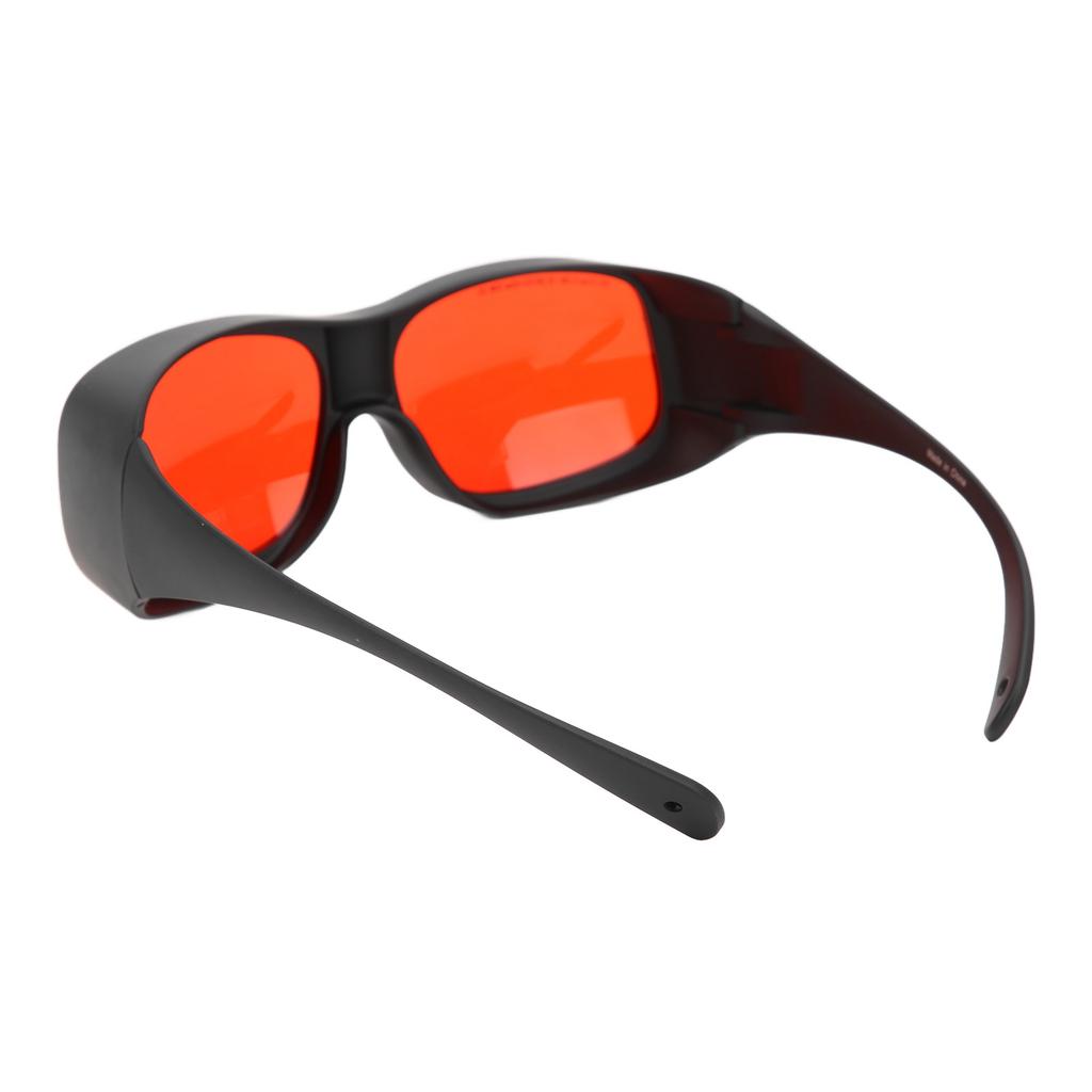 532NM Laser Safety Goggles with Red Lens Protecting Your Eyes PC Eyeshielding GlassesBlack
