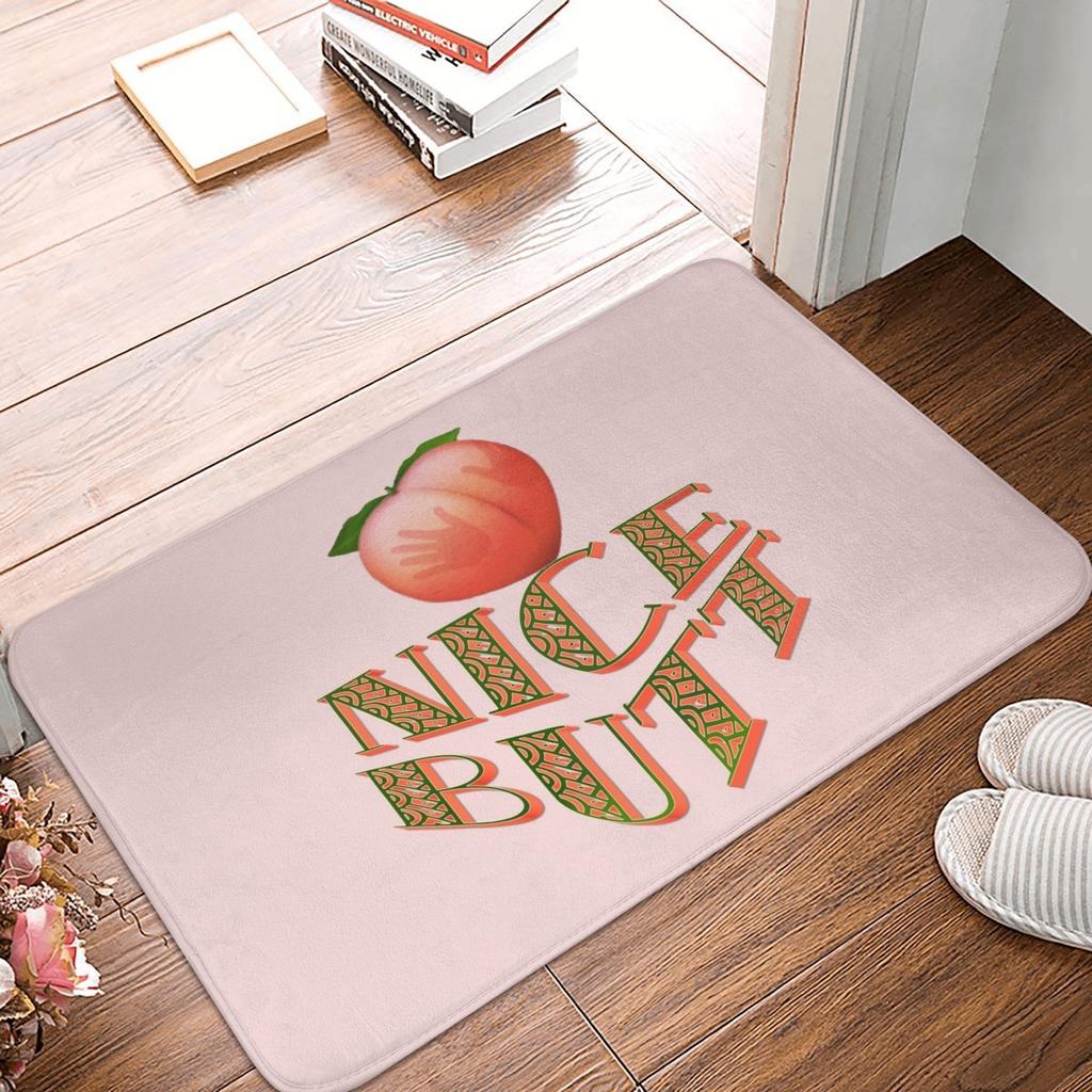 Going To The Toilet Doormat Mat Anti-Slip Kitchen Bath Toilet Rug Carpet