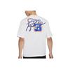 Air Sport DNA Print Crew Neck Short Sleeve T-Shirt Men Tops White CV2994-100