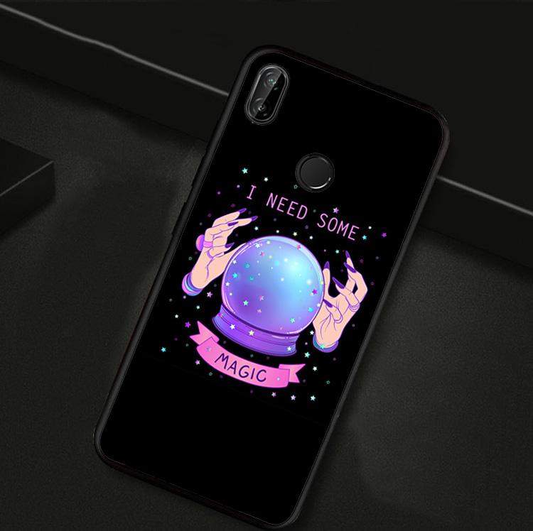 Halloween Magic Crystal Ball For Huawei Nova 12i 11i 12s 8i 7i Y73 Y70 Y90 Y60 Y72 Y61 Y91 9 10 SE P30 Pro P40 Lite Case