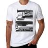 GT3 RS 991.2 Fragment Rear T-Shirt Man T Shirts for Men Casual T Shirts for Man Slim Fit T-Shirt