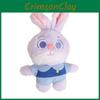Zootopia Plush Nick And Judy Keychain Soft Toy For Girls Bag Decor