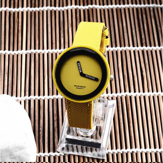 WoMaGe Women Watches Simple Leather Women's Watches Fashion Ladies Watch Women Clock reloj mujer zegarek damski