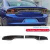 Tail Light Decoration Cover Taillight Lamp Stickers Fit For Dodge Charger 2015 Up ABS Car Accessories,Smocked Black