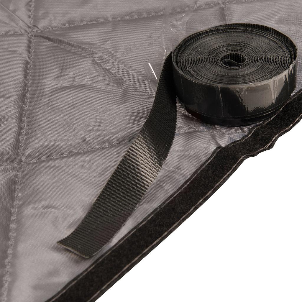 Дверная занавеска Supretto магнитная с прозрачной вставкой и защитой от холода (92000001)