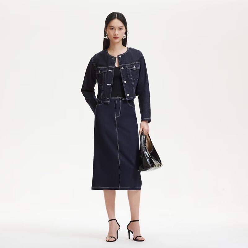 Veromoda Ретро выбеленная джинсовая куртка