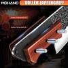 High Carbon Steel Blade Butcher Knife Set Hand Forged with Ergonomic Wooden Handle Kitchen Knife Set