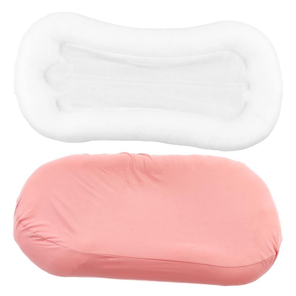 Baby Nest Pillow Ergonomic Soft Touch Skin Friendly Easy Clean Baby Lounger Pillow for Boys Girls