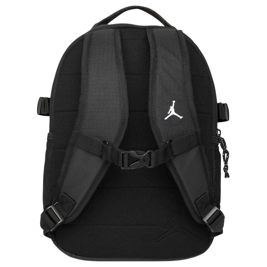 New Jordan Polyester Backpack Unisex Black/Light Ivory White II6435-010