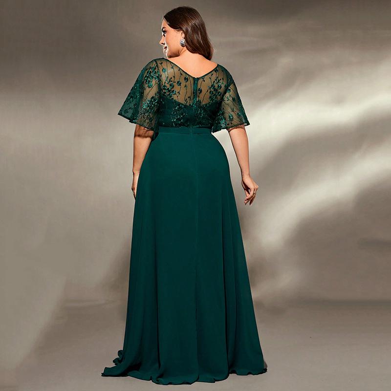 Элегантное вечернее платье темно-синего цвета для женщин - облегающий крой, идеально подходит для банкетов и мероприятий