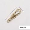 New Trendy Brass Gourd-shaped Key Hook Pendant Adjustable Lobster Clasp High-end Bag Buckle DIY Jewelry Accessories