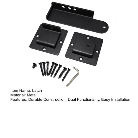 Металлический откидной засов с устойчивостью к ржавчине и погодным условиям, простая установка, сверхпрочный засов для ворот