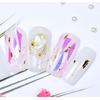 Decal Manicure Tools Aurora Broken Glass Foils Nails Art Decoration Laser Cellophane Nail Foil Film