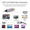 USB C for  Type C to for  4K 144Hz / 8K 30Hz  Cable Adapter 60 FPS for USB Cable C 3D Visual Effect
