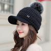 The New Knitted Woolen Warm Hat Is Fashionable and Versatile. It Is A Fleece and Thickened Ear Protection Hat for Autumn and Winter