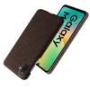 For Samsung Galaxy A06 5G/M06 5G Phone Case Cloth Texture Anti-Scratch Protective PC Back Cover
