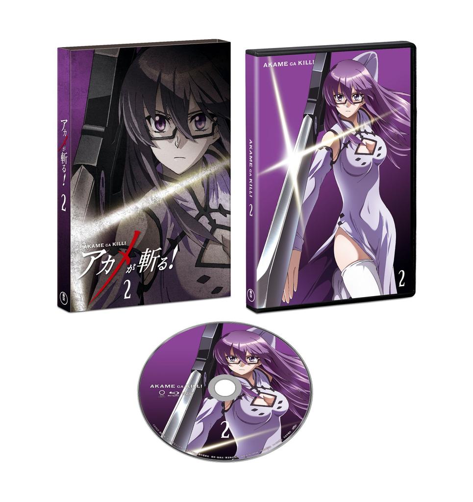 Ограниченная серия DVD-дисков с фильмом «Акаме га» Убить! т.2 [Первое издание]