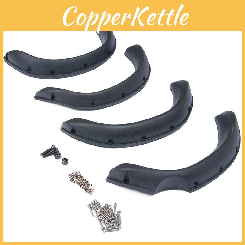 High Quality Rubber Fender Flare Guards For Rc 1/10 Tf2 Tamiya Hilux Trail Finder