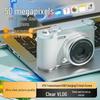 HD Dual Lens Retro Digital Camera with CCD Sensor for Travel, Campus, and Vlogging - Phone Upload Compatible