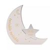 Bambino Twinkle Twinkle Wooden Moon Plaque