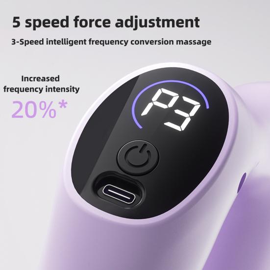 Многофункциональное кольцо для фасций для всего тела, несколько режимов массажа, эргономичный дизайн, низкий уровень шума, перезаряжаемый фасциальный массажер