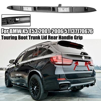 Задняя ручка крышки багажника Touring для BMW X5 E53 2001-2006, ручка с кнопкой ключа