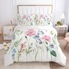 3D Printed Classic Flower Butterfly Comfortable Duvet Cover Pillowcase Bedding Set Children Bedroom Decoration Home Textile