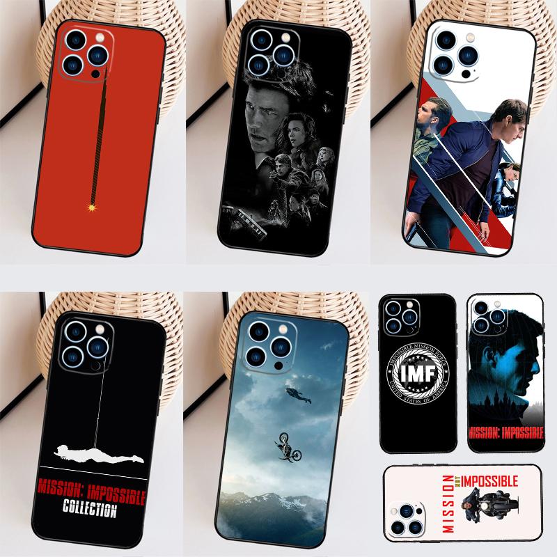 Чехол «Миссия невыполнима» для iPhone 16 15 Pro 12 13 Mini 11 14 Pro Max XS X XR Plus Задняя крышка