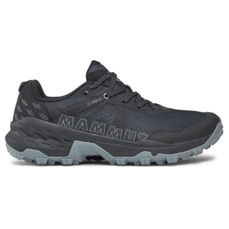 Mammut Sertig II Low Gtx Lace-Up Shock Absorbing Slip-Resistant Durable Low Hiking Shoes Women hiking shoes Black 3030-0429-00001