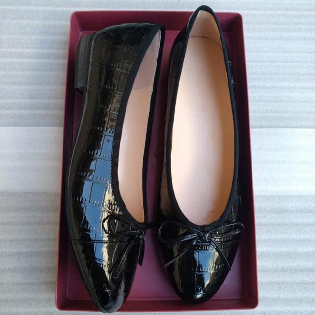 Классические балетки на плоской подошве, женская базовая кожаная твидовая обувь, двухцветная круглая балетка с бантом, модная женская обувь на плоской подошве