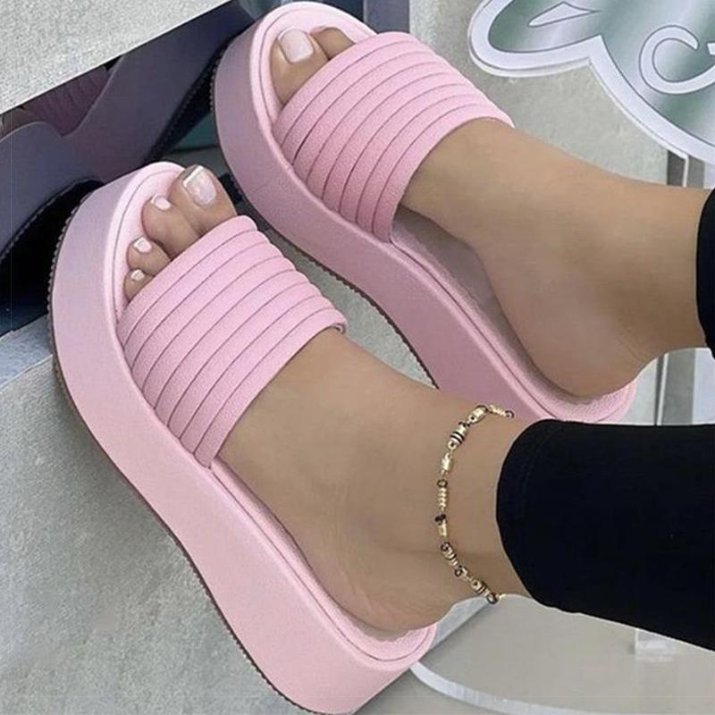 Модные женские сандалии с мягкой подошвой на плоской подошве сандалии для лета обувь женские летние тапочки элегантные женские туфли на каблуке женская обувь