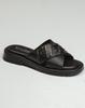 Women's Slippers 4475018 36 Black Leather