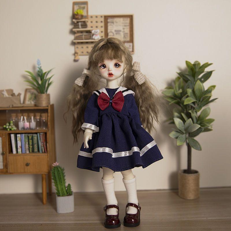 Одежда в историческом тренде BJD 1/6, JK, одежда для кампуса, женская одежда высотой 30 см, можно носить юбку-суде в стиле Лолиты