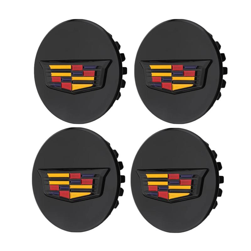 Для Cadillac Escalade XT5 XT6 CT5 CT6 XTS CT4 66 мм 4 шт. Колпачки ступицы колеса автомобиля Аксессуары Эмблема шины автомобиля Стиль автомобиля