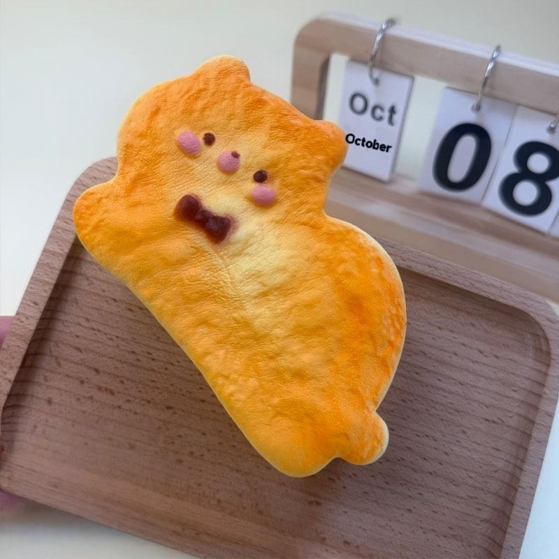 Сенсорная игрушка из влажного мягкого скрученного теста, имитация хлеба, сжимаемая игрушка-антистресс для взрослых, для путешествий, снятия стресса