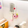 Самоклеящийся настенный крючок для повязок на голову, многофункциональный кронштейн для фена без пробивания отверстий, экономящий место, водонепроницаемый настенный крючок