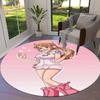 Nami Round Area Rug Carpet Rug For Living Room Bedroom Sofa Playroom Decor Nonslip Floor Mat