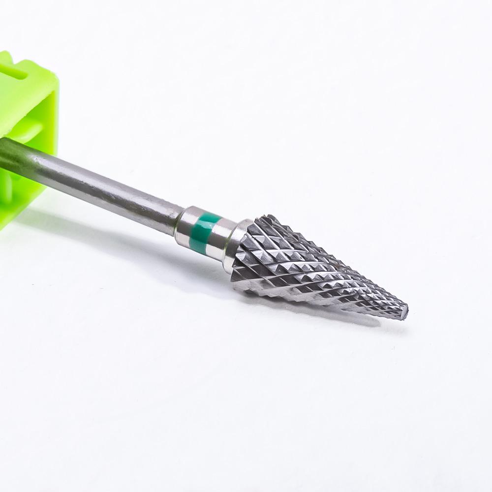 Керамическая фреза, маникюрные сверла для ногтей, электрические пилочки для ногтей, розовые, синие, шлифовальные насадки, фрезы, резак, аксессуары для заусенцев