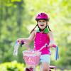 Pink front handlebar scooter bike basket for children and girls