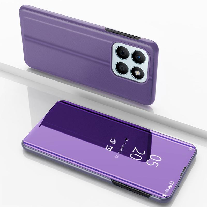 Умный зеркальный противоударный чехол для телефона для Samsung Huawei Honor Xiaomi Redmi iPhone OnePlus Магнитный флип-чехол из искусственной кожи