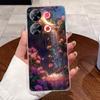 Чехол для Itel P65 P671L P 65 Корпус Роскошный Милый Сердце Любви Кролик Забавный Узор Чехол Прозрачный ТПУ Силикон Мягкий Чехол для Телефона