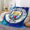 MCFC Print FlAannel Blanket, High quality Comfortable for All Seasons, Home Decor, Warmth and Comfort