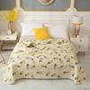 1PC 100X150cm Cute  Printed Spring Summer Comforter Adults Children Soft Breathable Quilting Quilt Single Bed Blanket Quilts