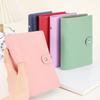 Macaron Money Organizer PU Leather Loose-leaf Notebook Durable Cash Saving Planner  Planner